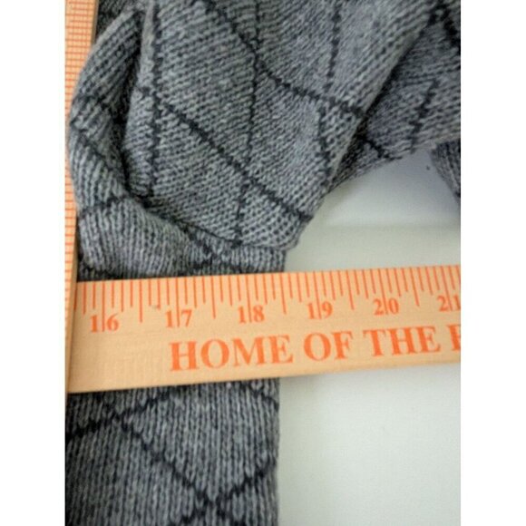 A Ida Cardigan Womens Size Large Gray Wool Blend Made in Italy 2 Button Sweater - Picture 10 of 11